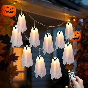 Halloween Ghost Party Decoration, Hanging Spooky Pendant Props, DIY Horror Scene Decor for Indoor Outdoor Festival Supplies